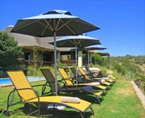 Swimming pool set amongst indigenous gardens - Hitgeheim Country Lodge