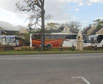 World Cup busses on their way to world cup semi finals  - George Lodge International