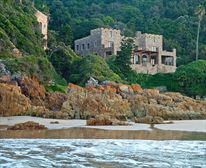 Front View From Beach - Pezula Private Castle