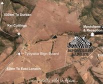 Map. - Mpotshane Safaris