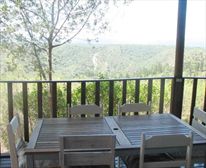 Sandstone Deck view. - Forest Valley cottages