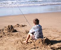 Fishing.