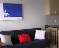Living area - Santos Beach Flat