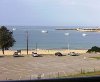 View from balcony - Santos Beach Flat