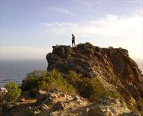The lookout after a quick 15 min trail up from the beach - Nature's Valley Rest Camp