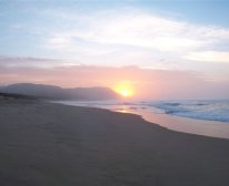 Sunset on Beach - Tranquility Lodge